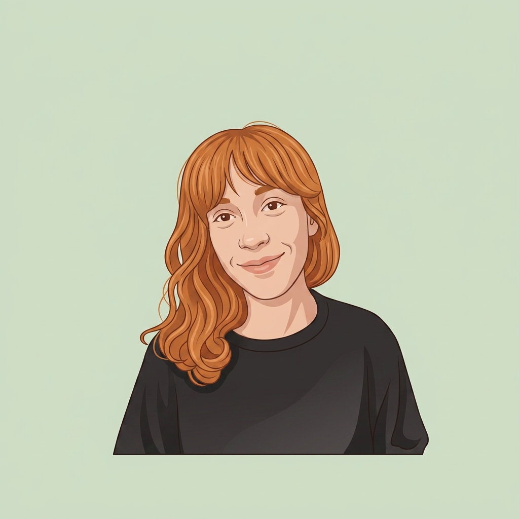 Ritratto illustrato di Alessia Saracino