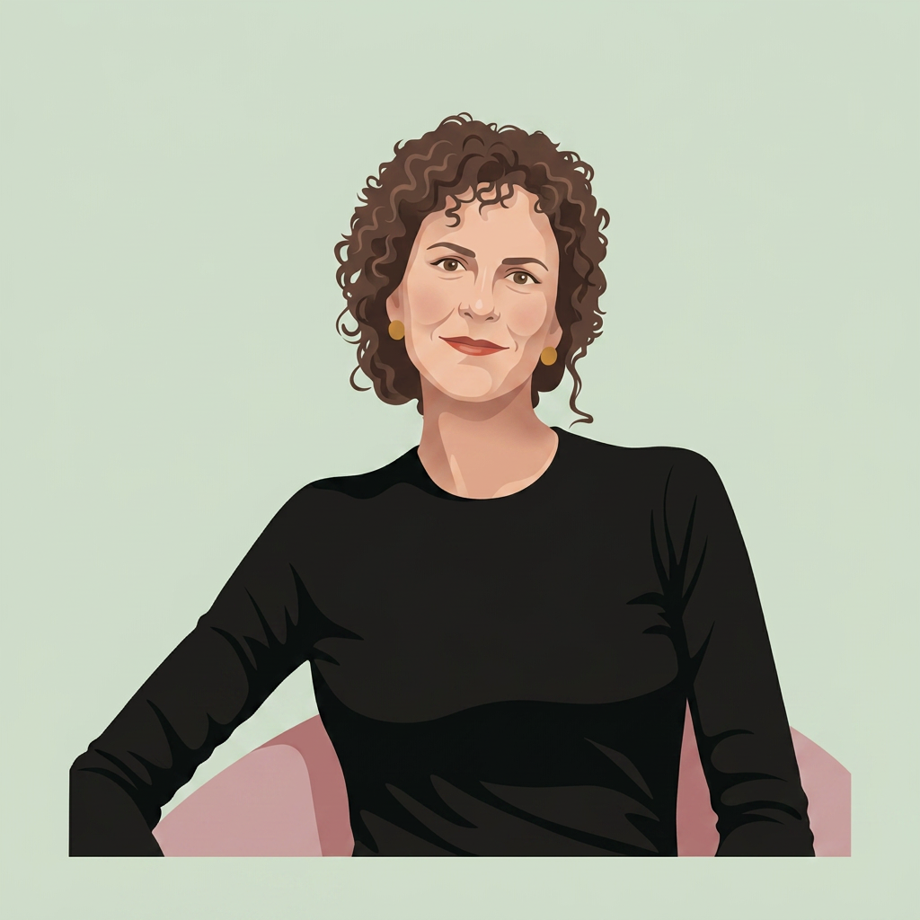Ritratto illustrato di Cristiana Coco