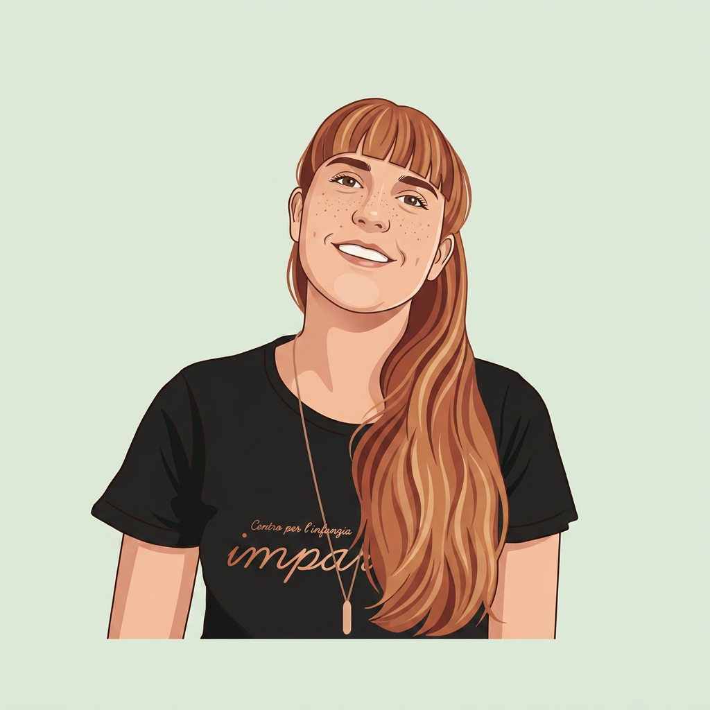 Ritratto illustrato di Eleonora Podda