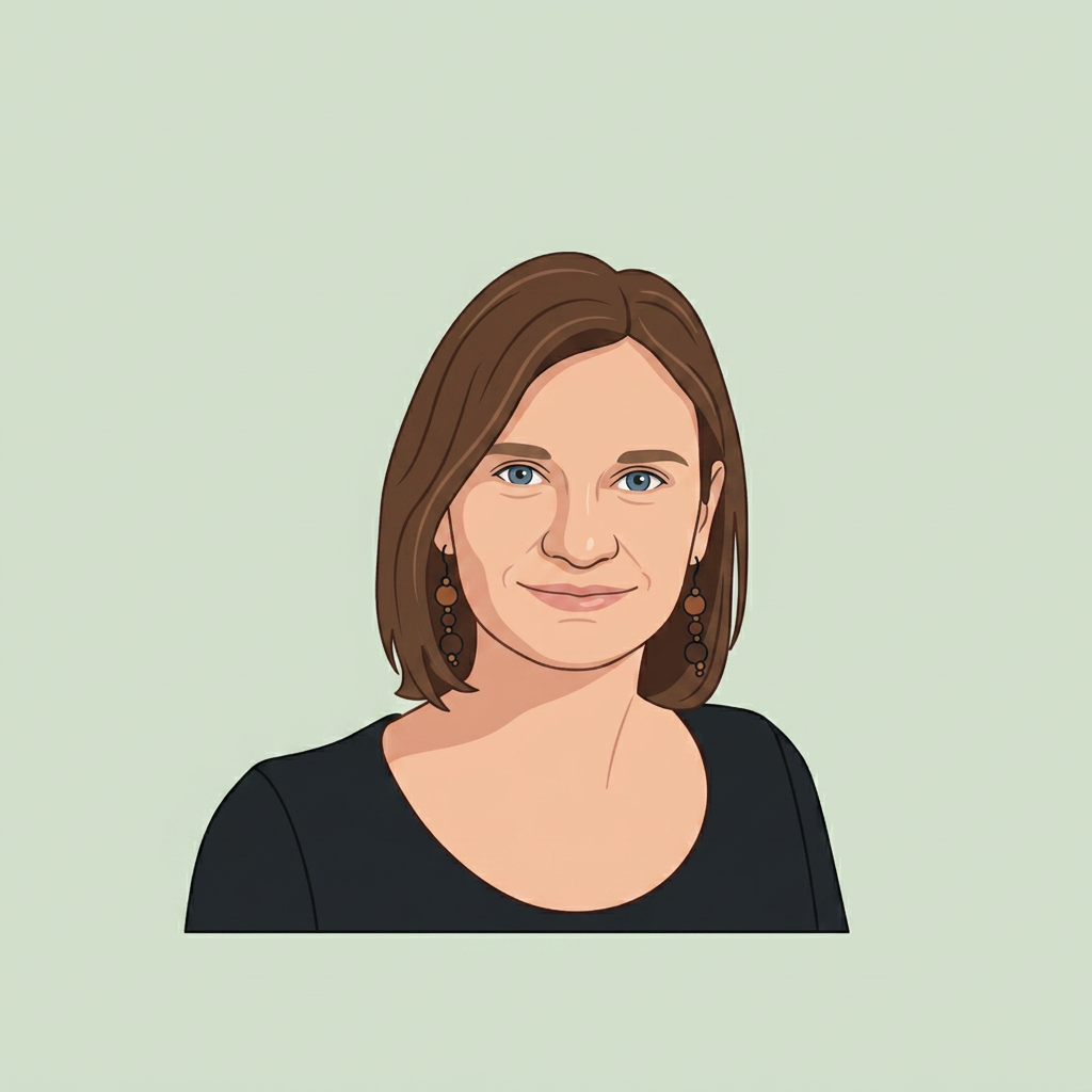 Ritratto illustrato di Federica Colzani