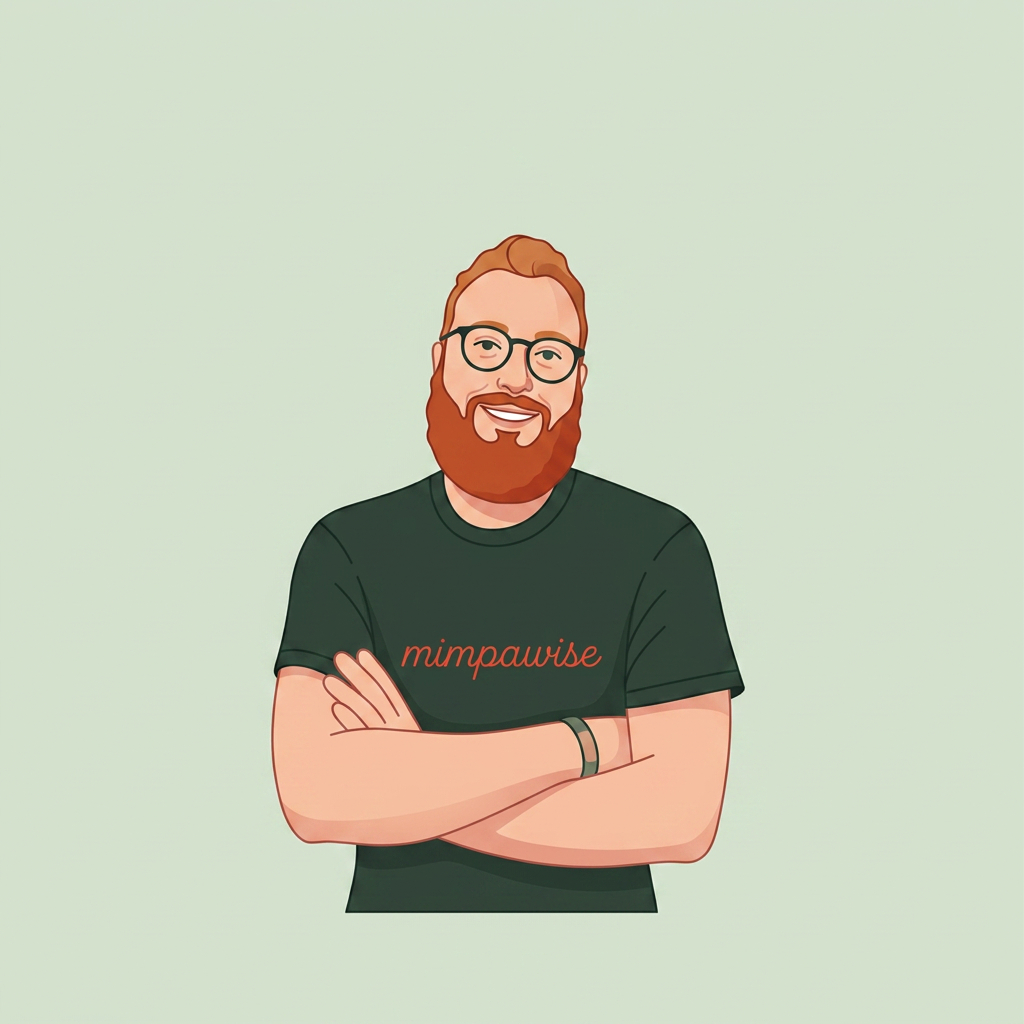 Ritratto illustrato di Gabriele Conte