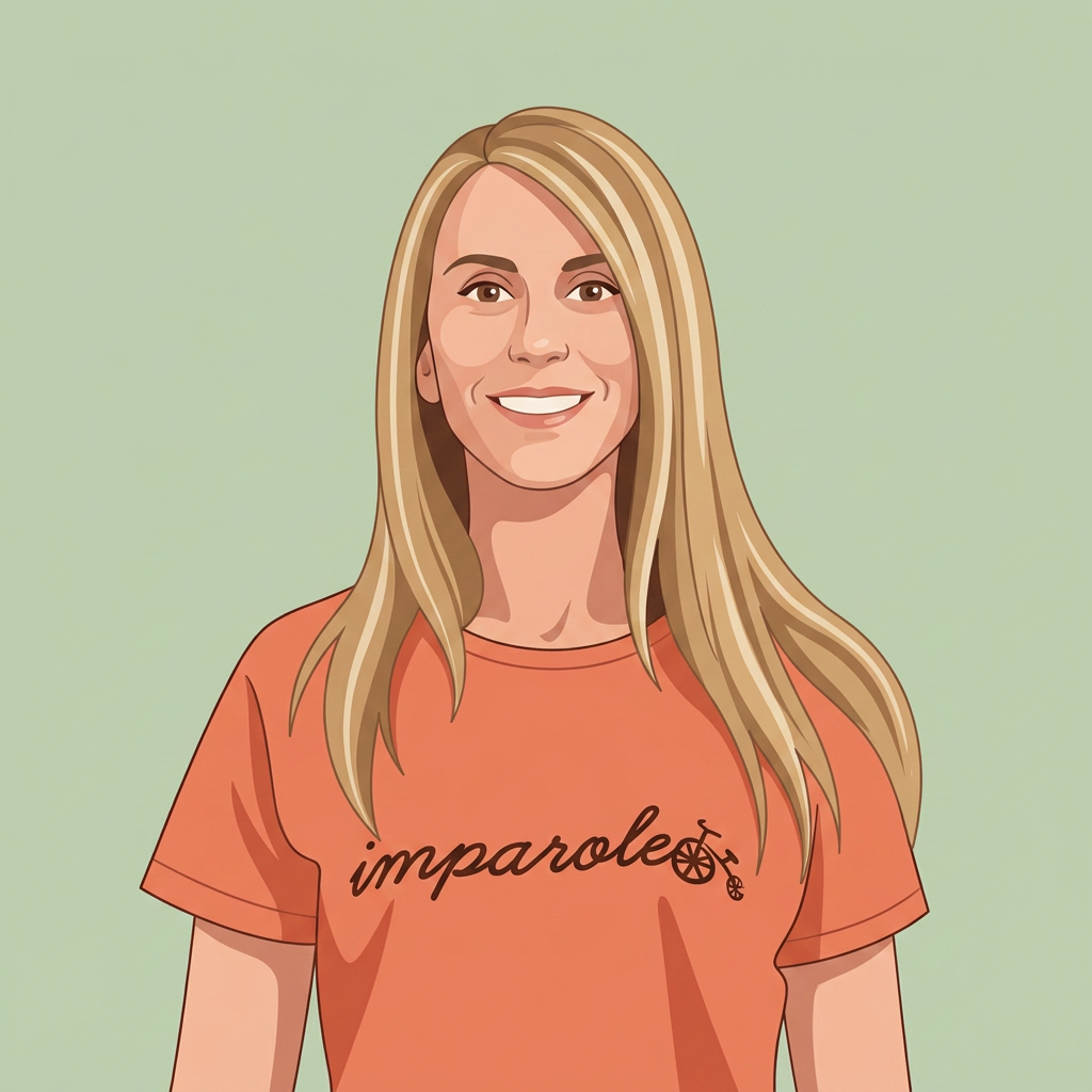 Ritratto illustrato di Giulia Trolli