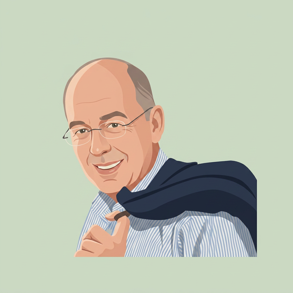 Ritratto illustrato di Jo Lebeer