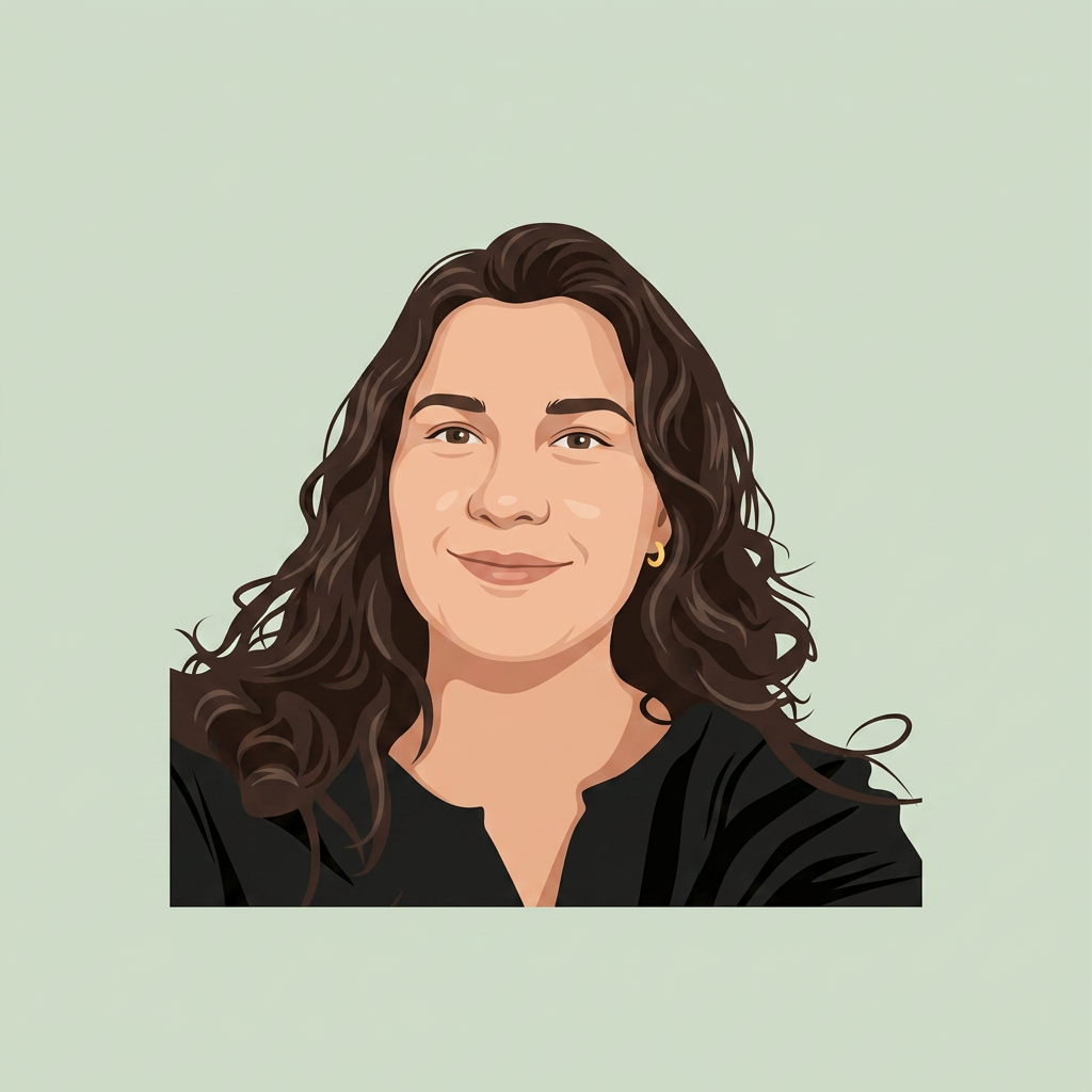 Ritratto illustrato di Martina Ardito