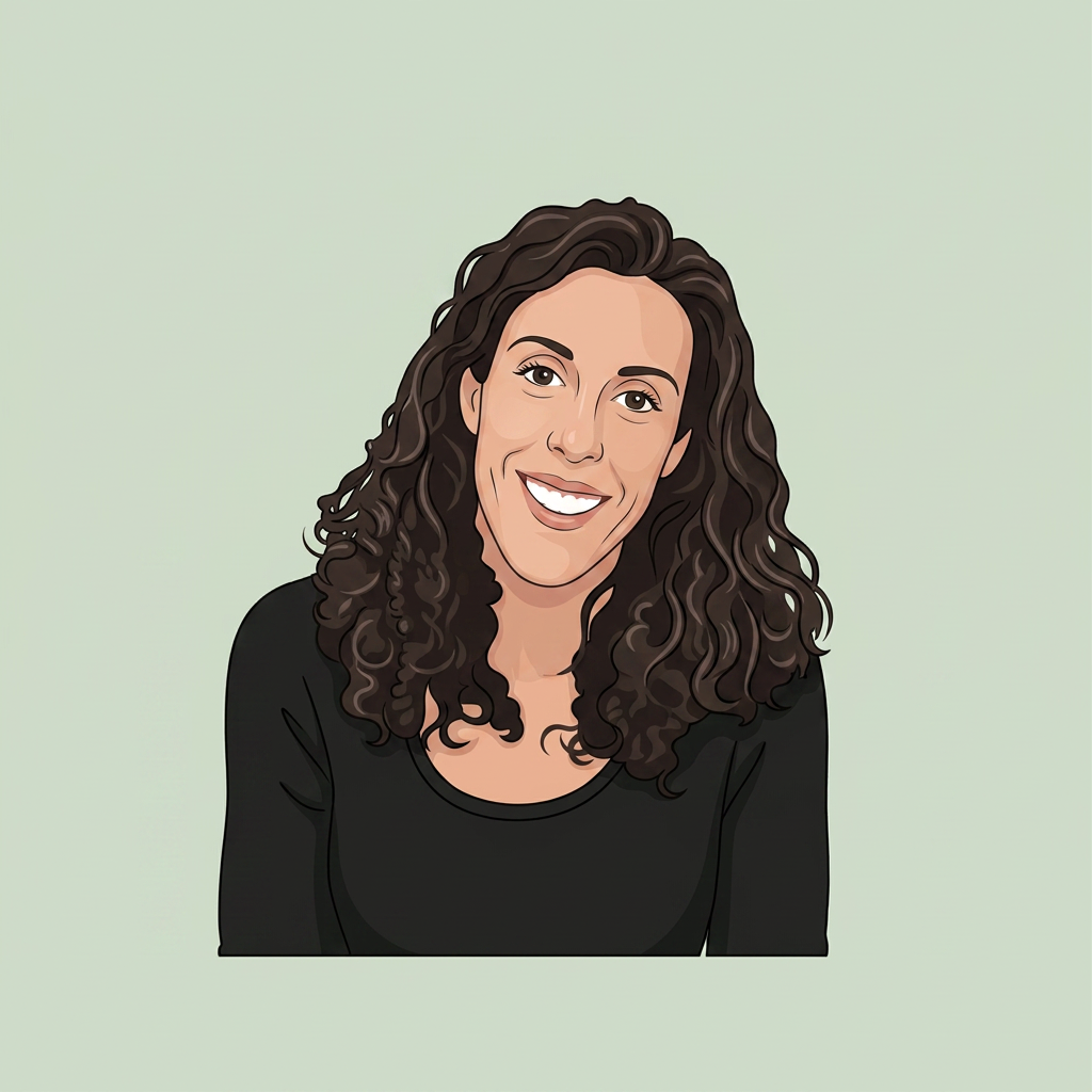 Ritratto illustrato di Virginia Antonietti